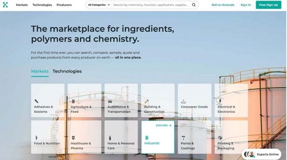 Home page of Knowde