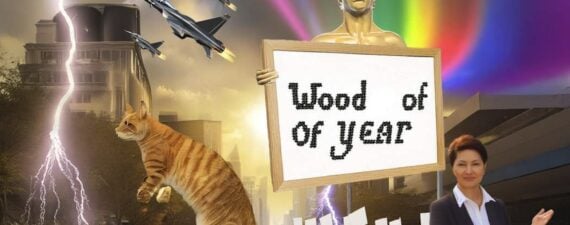 Screenshot of Merriam-Webster "word of year" image