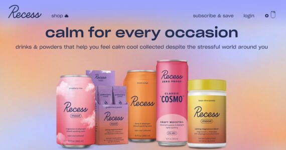 Home page of Recess