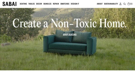 Home page of Sabai